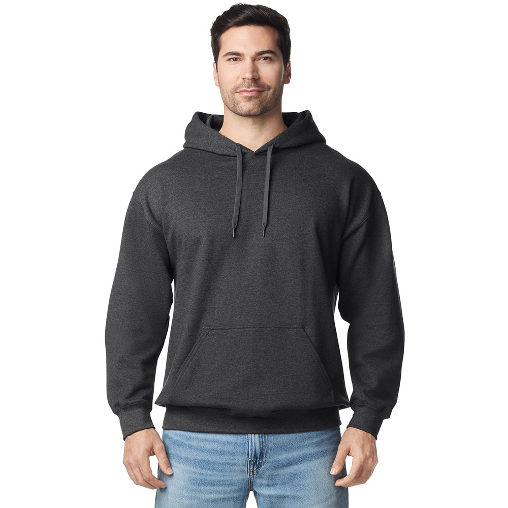 gisf500-1 GISF500 SOFTSTYLE™ MIDWEIGHT FLEECE ADULT HOODIE - Slika 1